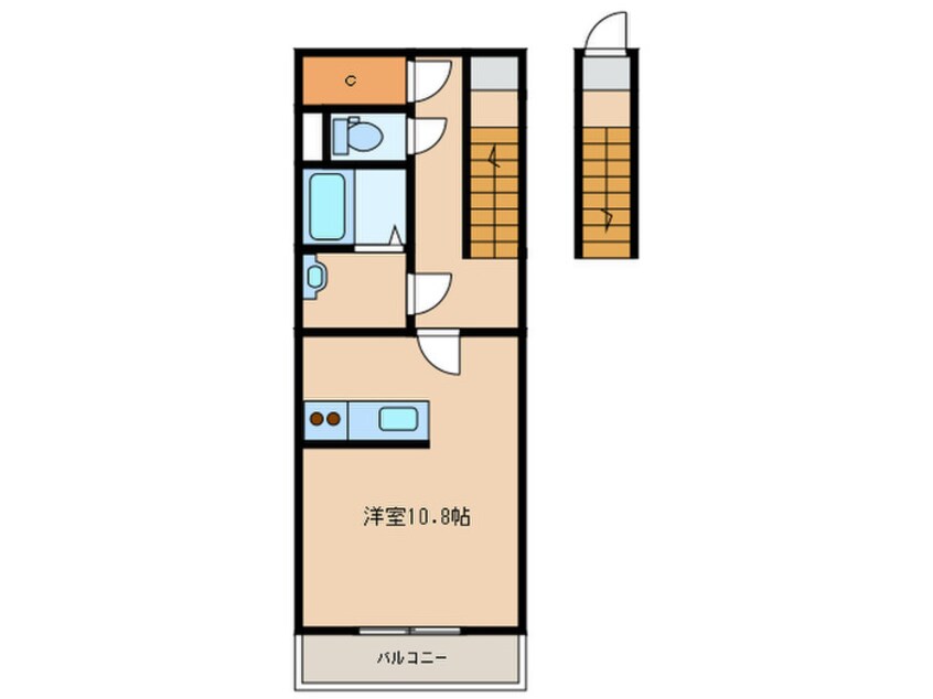 間取図 ジャルダンⅢ