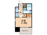 エンクレスト博多MATE（６０５） 1Kの間取り