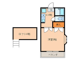 間取図 フロ－ラル下大利