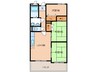 ケイエル姪浜 3LDKの間取り