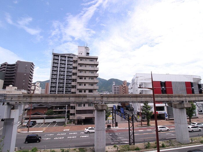 室内からの展望 第１０岡部ビル