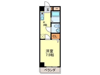 間取図 レスト楠
