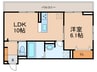 仮）CASA　Edo 1LDKの間取り
