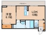 仮）CASA　Edo 1LDKの間取り