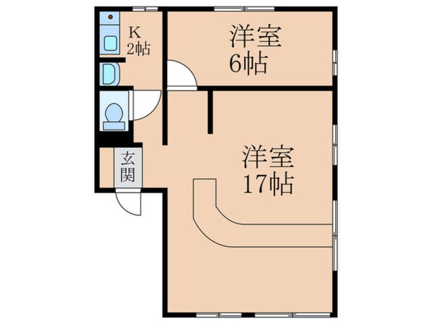 間取図 メゾンコスモス