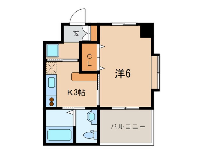 間取り図 旦過タカヤコ－ポレ－ションビル