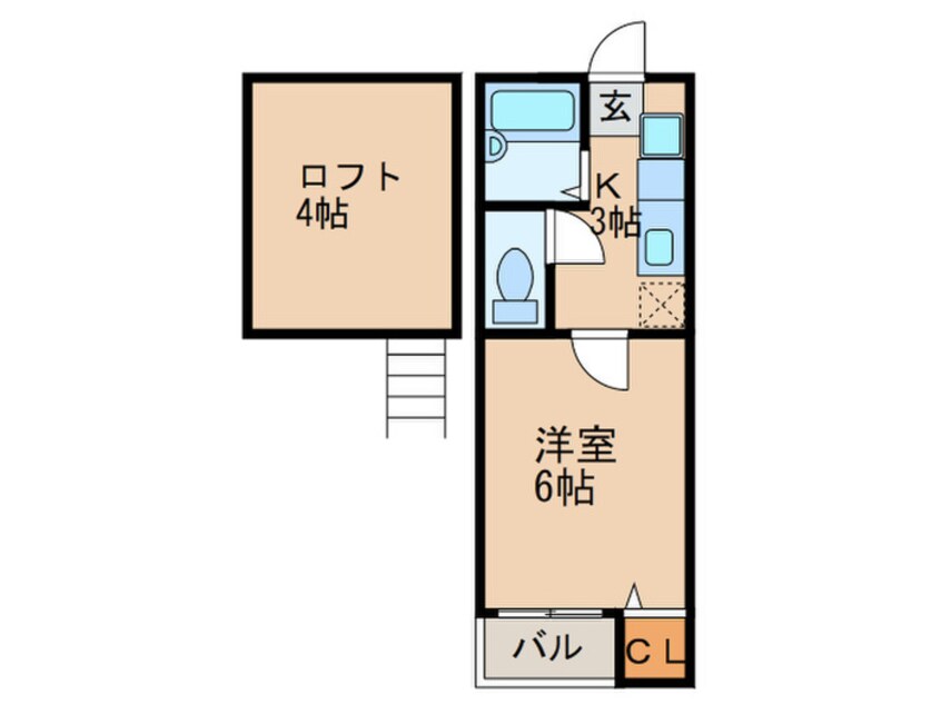 間取図 ヴィラ・セラヴィ