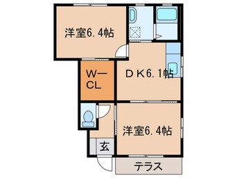 間取図 コムハウス参番館