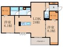 D-ROOM八幡駅前の間取図