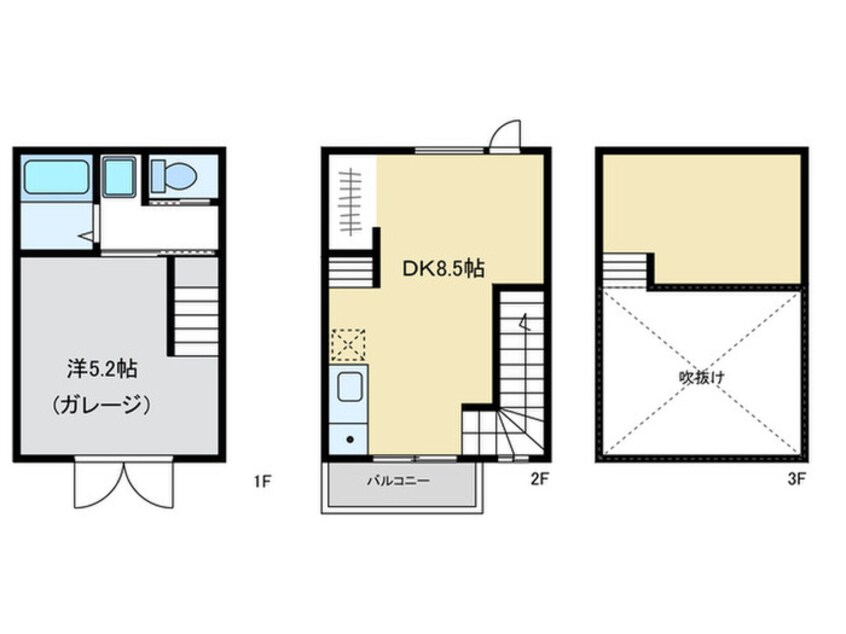 間取図 ローダンセ福工大前
