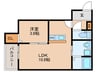 SunMark次郎丸 1LDKの間取り