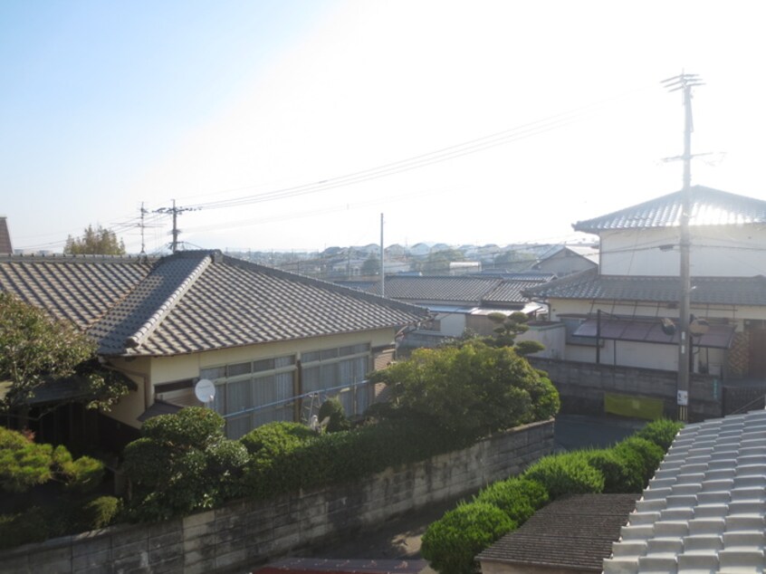 室内からの展望 青風荘