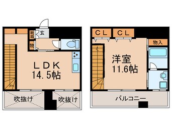 間取図 ザ　クロスメント