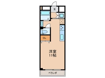 間取図 テングッド城西Ⅱ