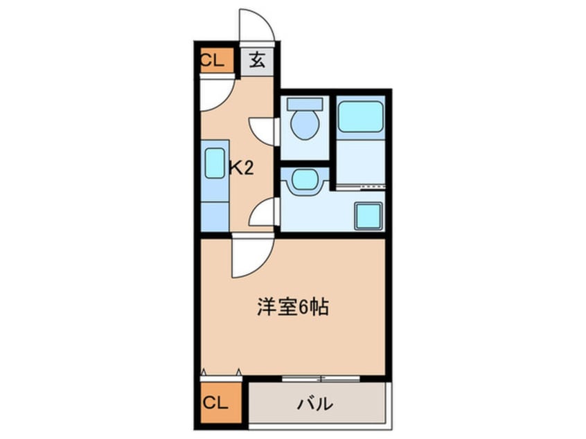 間取図 イースト和白丘