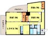 S-FORT警固タワー 3LDKの間取り