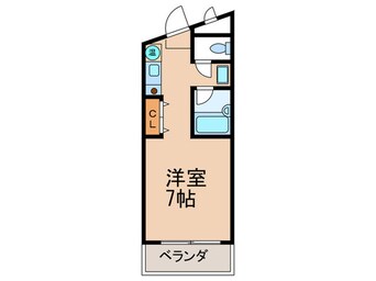 間取図 シャルマン南福岡