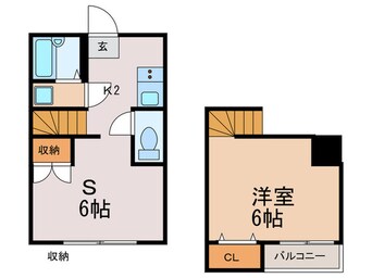 間取図 メゾン・ド・オリーブ清水