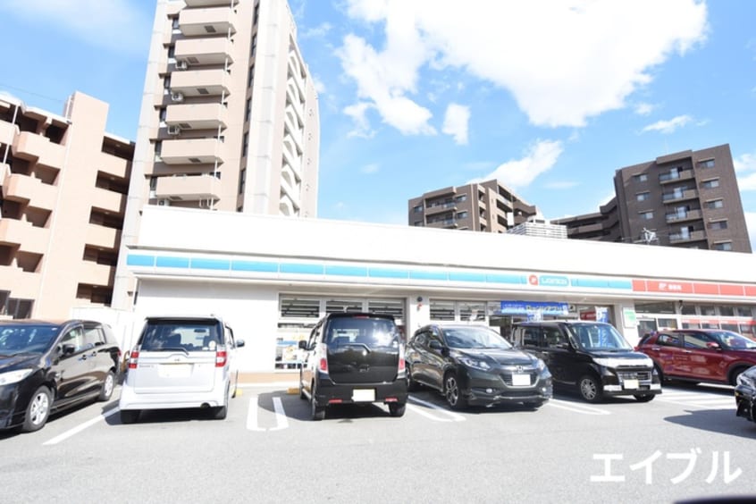 ローソン福岡高宮郵便局(コンビニ)まで350m パ－クサイド野間