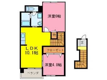 間取図 ハイグランツ Ａ