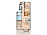GRAN　CASA上葛原 2LDKの間取り