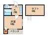 MOANA　LANI´０１ 1Kの間取り