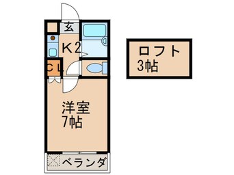 間取図 レオパレス熊西