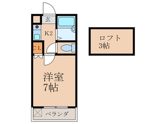 間取図 レオパレス熊西