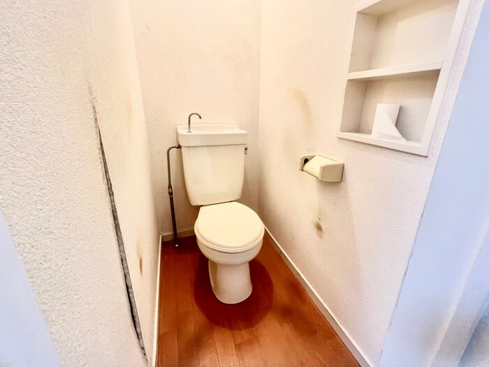 トイレ レオパレス熊西