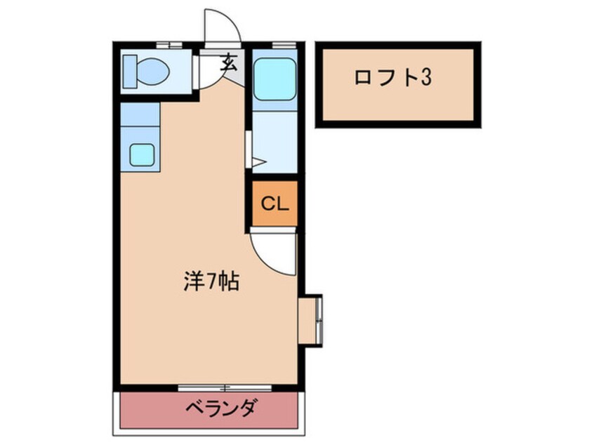 間取図 エクセル新宮駅前