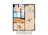 D-room光丘 1LDKの間取り