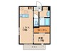 D-room光丘 1LDKの間取り