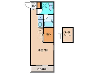 間取図 アパートメント・スクエア1番館