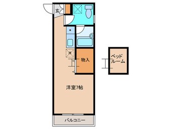 間取図 アパートメント・スクエア1番館