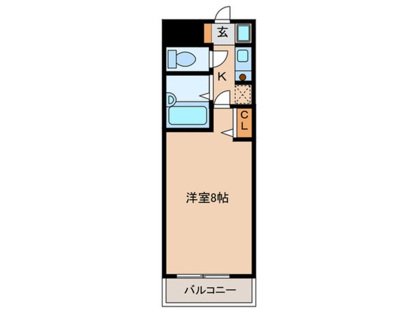 間取図 ヒルズ西赤坂(1Ｆ～4Ｆ)