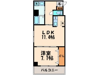 間取図 レジデンス住吉