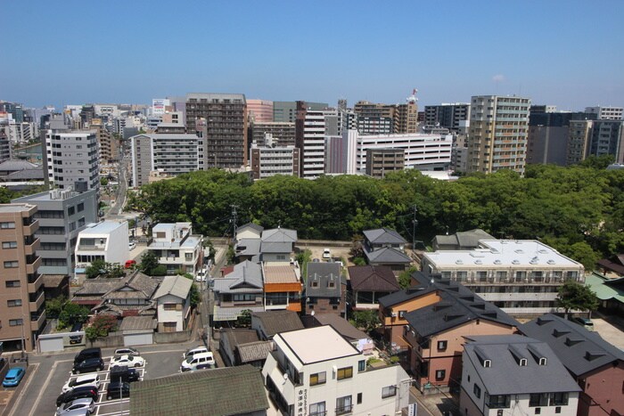 室内からの展望 レジデンス住吉