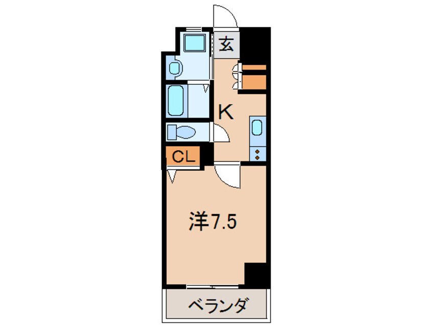 間取図 グランブル－キャトル