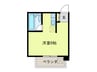 リバティ－ハウス平尾 1Rの間取り