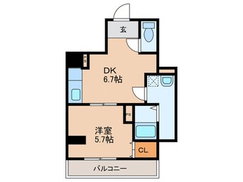 間取図 宇宿川平ビル