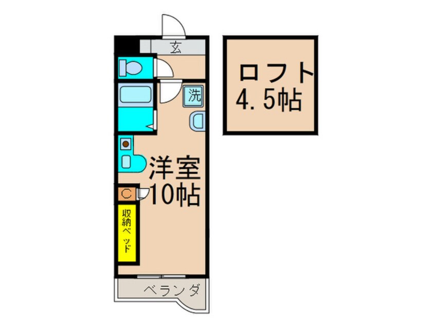 間取図 サンシティ則松