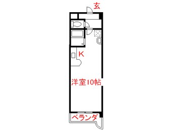 間取図 サンシティ則松