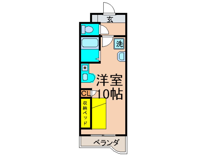 間取図 サンシティ則松