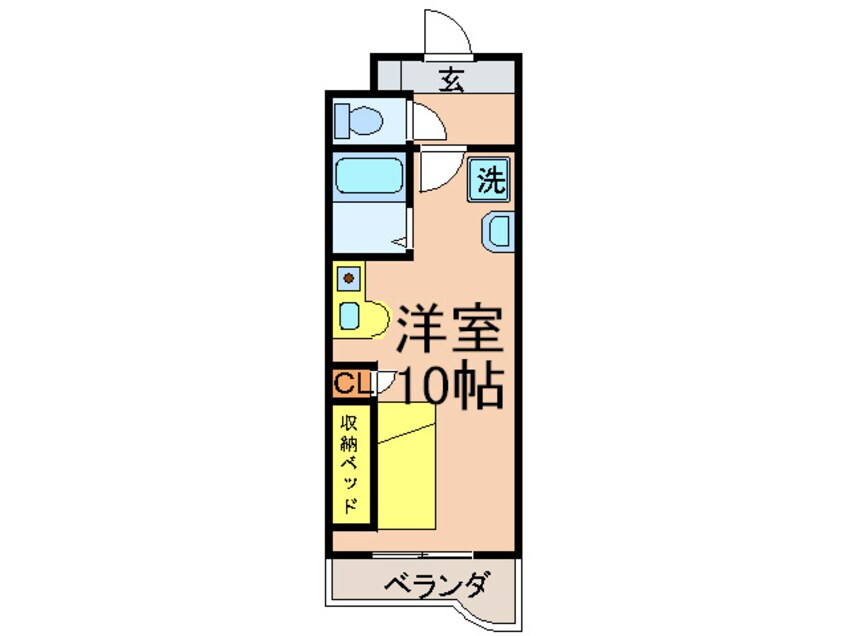 間取図 サンシティ則松