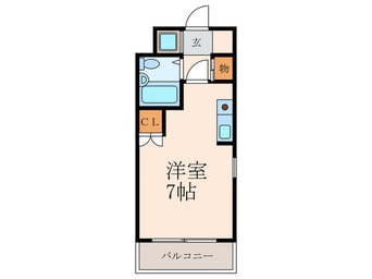 間取図 カルチェ・ブラン