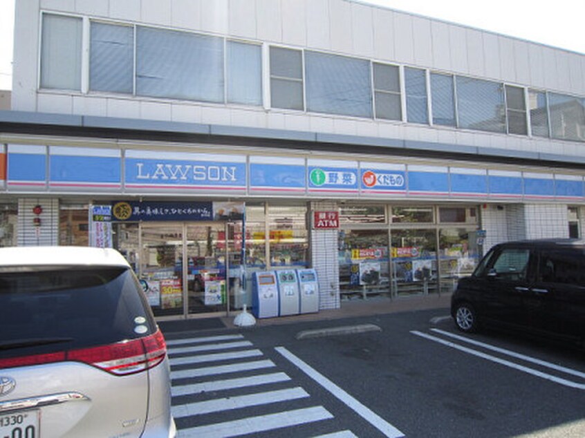 ローソン小倉清水2丁目店(コンビニ)まで200m カルチェ・ブラン