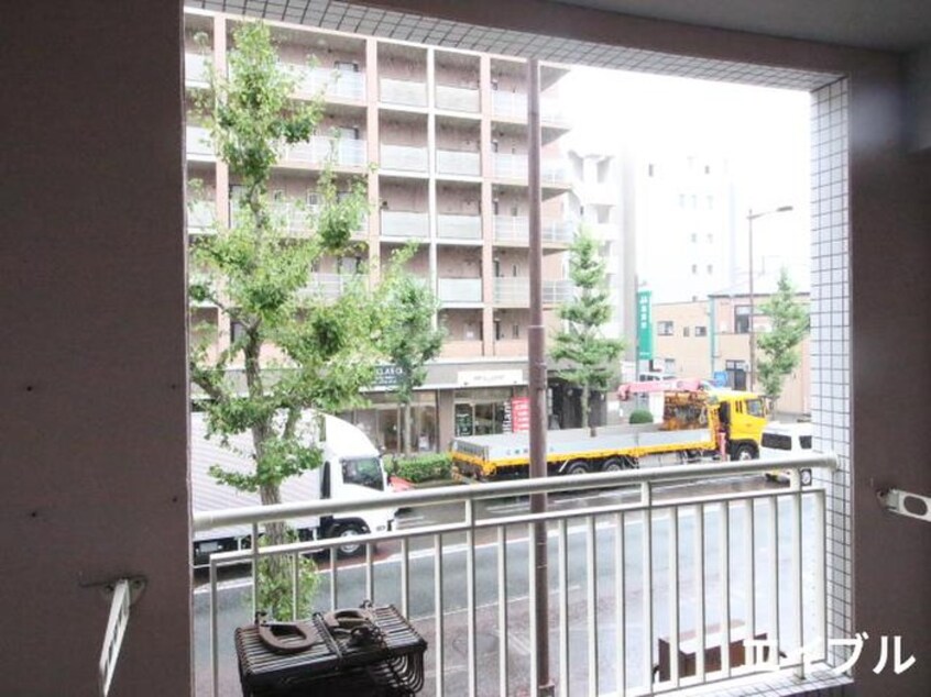 室内からの展望 ルミエ－ル別府