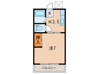 間取図 ハイツロータス