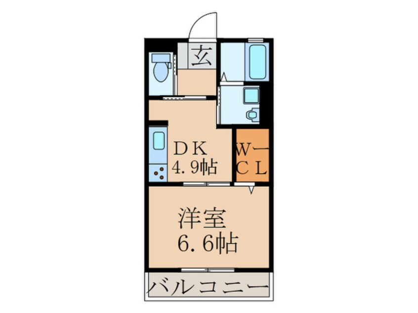 間取図 ラ・プランタンⅡ