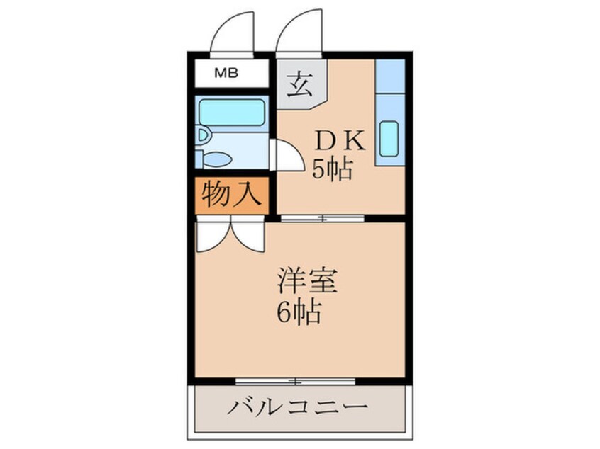 間取図 リバ－サイドマンション